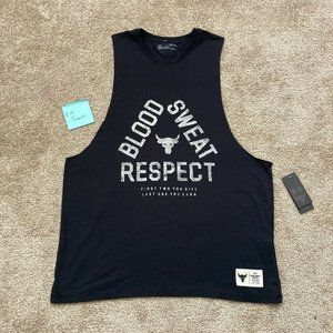 Under Armour Project Rock Mens Small Tank Top Gym